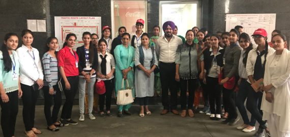 Industrial Visit to Coca-Cola Company