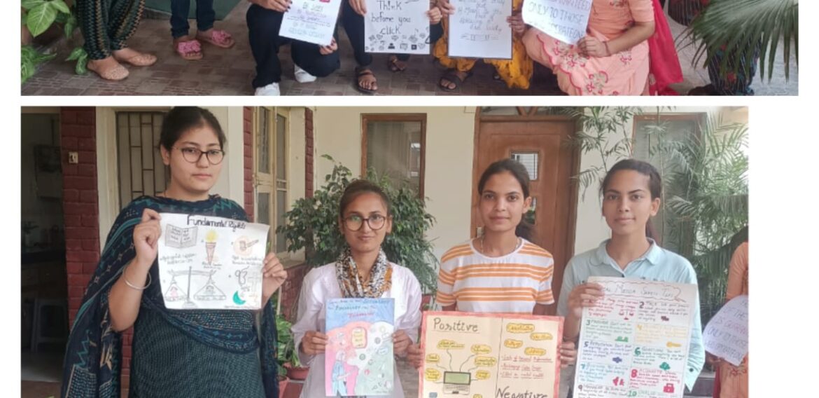 Kamla Nehru College for Women,Phagwara celebrated ‘National Press Day’