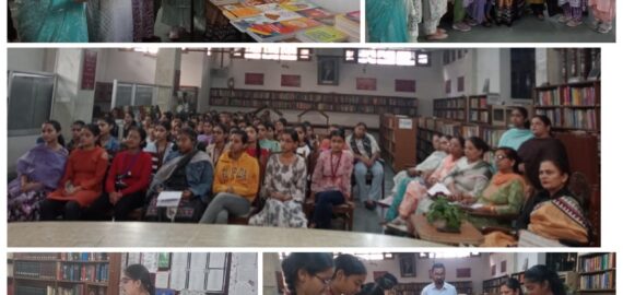 Kamla Nehru College Library Committee in collaboration with Internal Quality Assurance Cell celebrated NATIONAL BOOK MONTH.