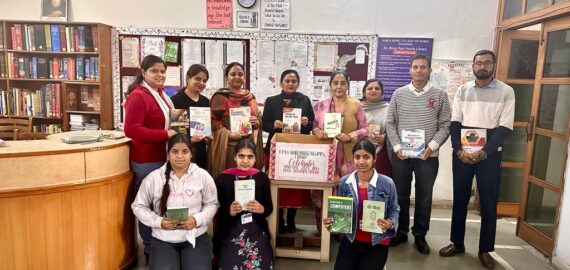 Kamla Nehru College Library Committee in collaboration with Internal Quality Assurance Cell celebrated BOOK DONATION MONTH.