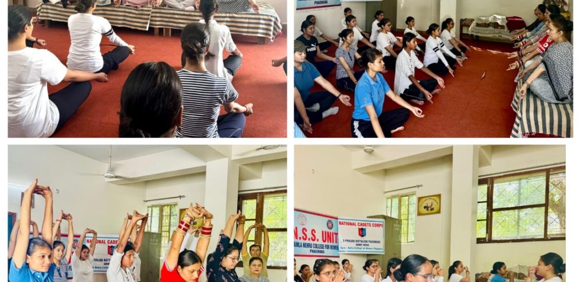 International Yoga Day celebrated at KNCW