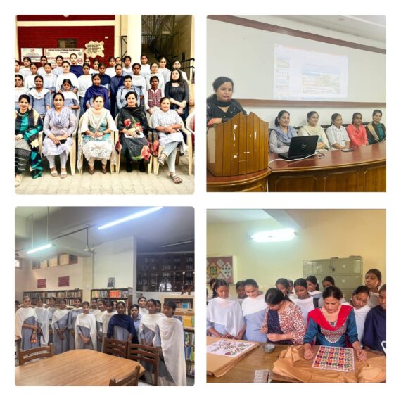 School Students Visit Kamla Nehru College for Women (KNCW)